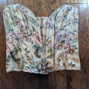 Victoria's Secret Vintage Floral Corset